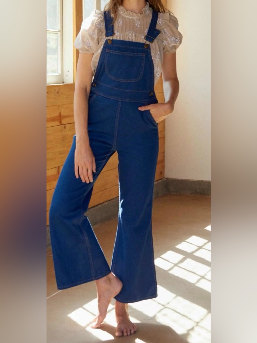 Christy Dawn The Billy Denim Overalls in Indigo size 29 (medium)